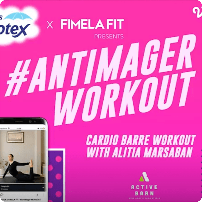 Serunya #AntiMager Workout bersama Her Protex dan Trainer Active Barn, Alitia Marsaban